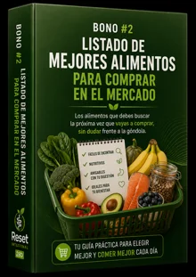 Bono 2 - Listado de Mejores Alimentos para Comprar en el Mercado