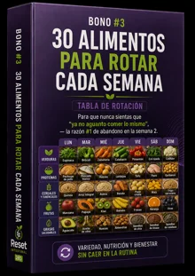Bono 3 - 30 Alimentos para Rotar Cada Semana